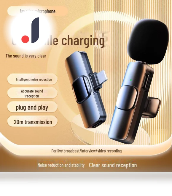 Bluetooth Mini Clip-on Microphone — Microphones, AI Supermarket