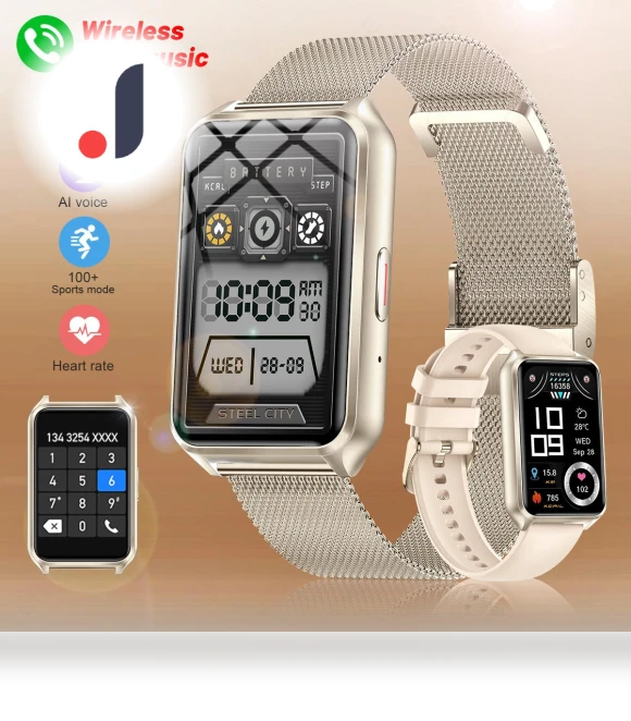 Bluetooth Smart Watch with Fitness Tracker — Smartwatches, LIGE