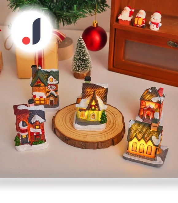 Christmas Snow House — Collectible Buildings, AI Supermarket