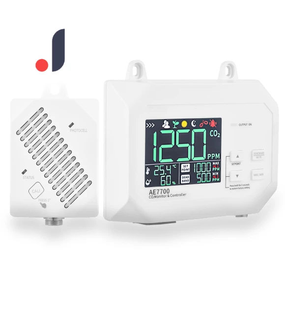 CO2 Monitor and Controller — Air Quality Monitors, KONNWEI