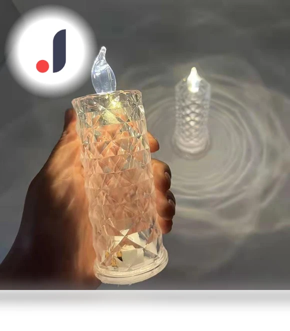 Crystal LED Table Lamp — Desk & Table Lighting, Refreshing Home