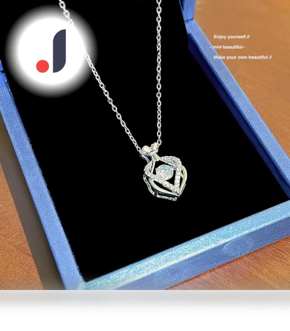 Designer Love Sense Smart Titanium Necklace — Smart Jewelry, YM01-FASHION