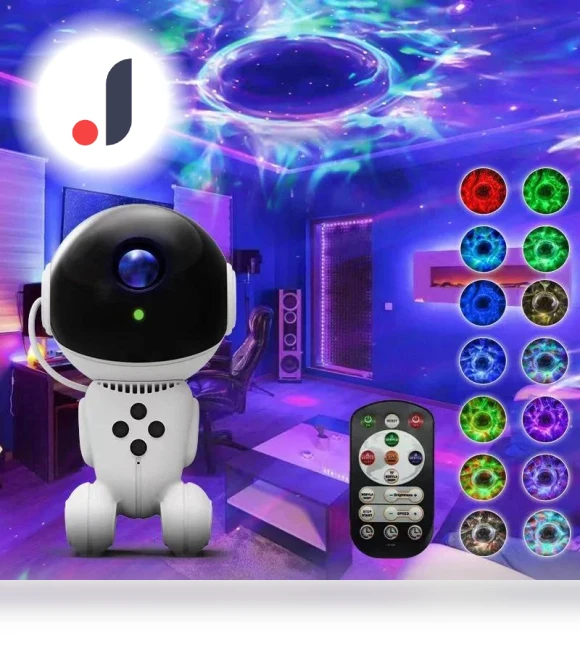 Galaxy Projector Night Light — Night Lights, Tuscan Sun