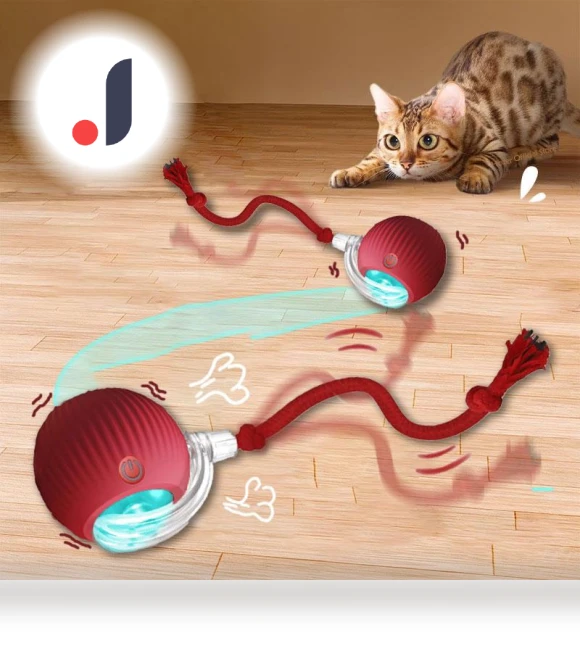 Interactive Pet Toy Ball — Balls, GentlePaws