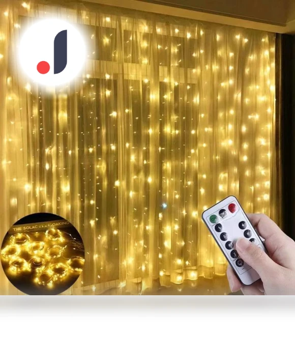 LED Copper Wire Light with Remote Control — Creative Lighting Solutions, AI Supermarket