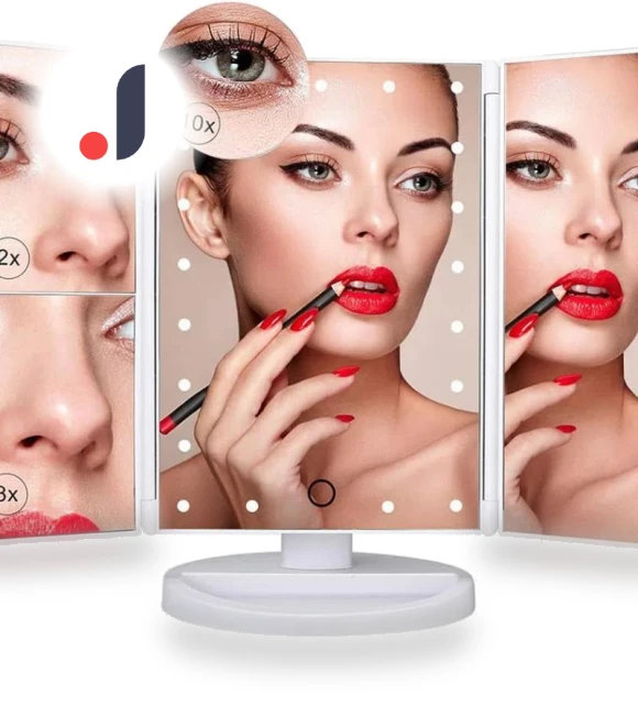 Makeup Mirror with LED Lights — Makeup, Yexin Dian
