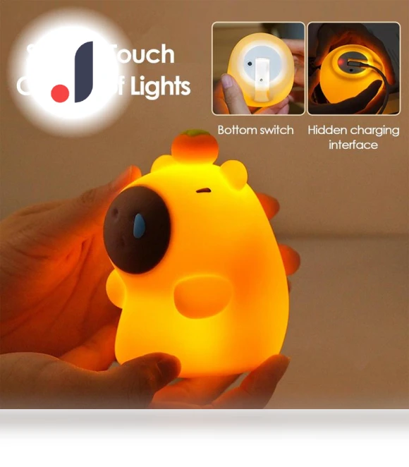 Night Light Capybara — Night Lights, Super Dream Home