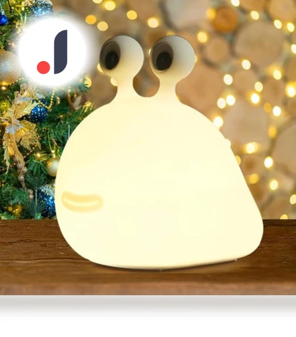 Night Light in the Shape of a Slug with Touch Sensor — Night Lights, Binchi Lighting Appliances