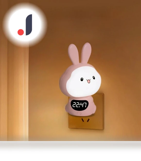 Night Light with Cute Rabbit Design — Night Lights, Binchi Lighting Appliances