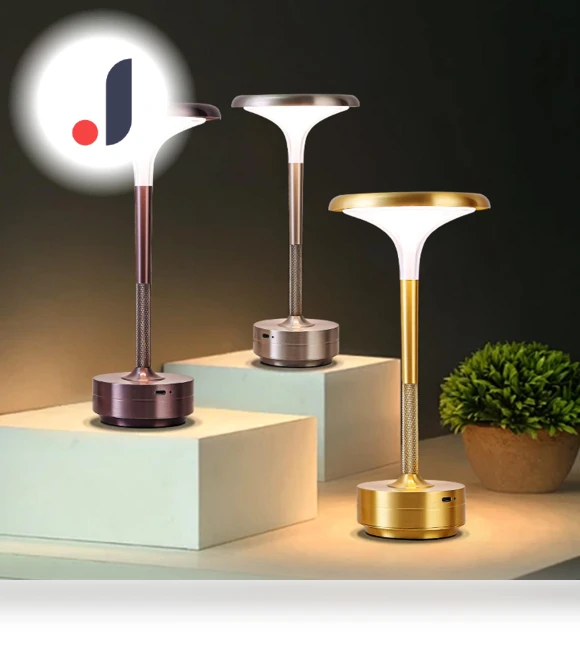 Rechargeable LED Desk Lamp with Touch Control — Study & Desk Lighting, TOMTOP JMS