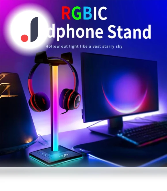 RGB Gaming Headset Stand — Stands & Hangers, chigood