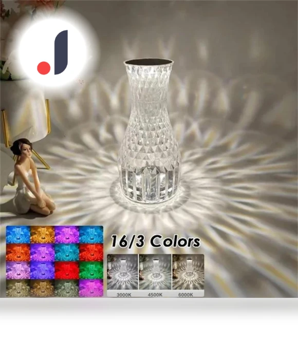 RGB Touch Sensitive Table Lamp — Desk & Table Lighting, Super Star Mall
