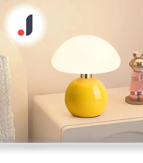 Scandinavian LED Touch Desk Lamp — Desk & Table Lighting, Cosy Homes