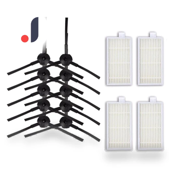 Side Brushes + Filter + Sponge Sets — Vacuum Attachments, Garen
