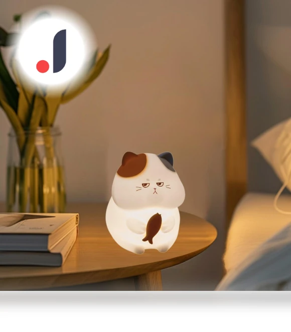 Silicone Night Light for Cats — Night Lights, Closet of Beauty