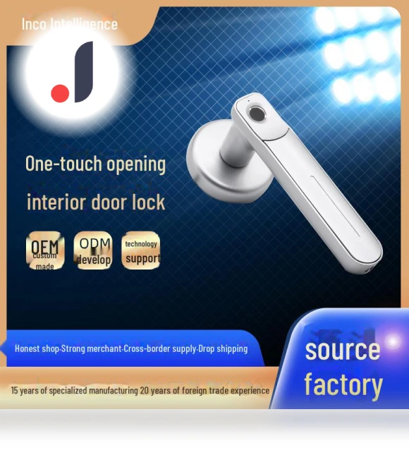 Smart Door Lock with Fingerprint Scanner — Padlocks & Hasps, Apex Gear