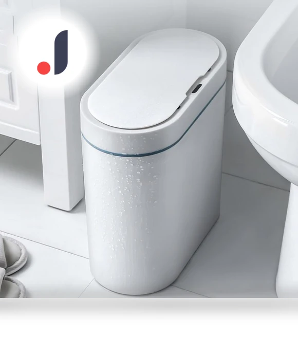 Smart Touchless Trash Bin — Waste Baskets, DC-HOME