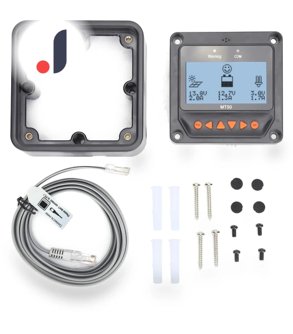 Solar Charge Controller with LCD Display — Power Management, Canaryy