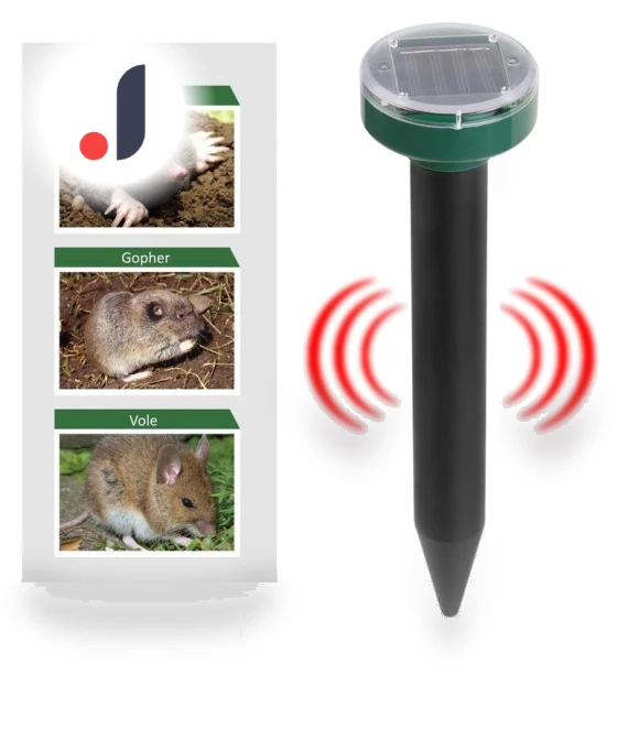 Ultrasonic LED Solar Pest Repeller — Repellents, Manor Farm Special Products
