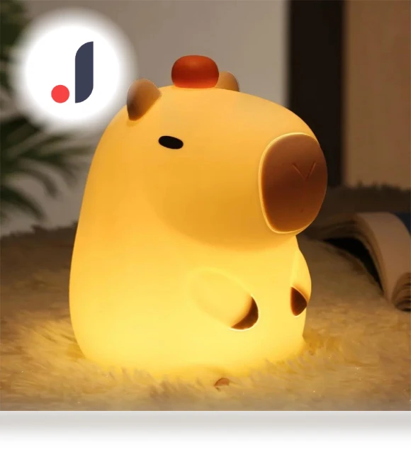 USB Rechargeable Touch Sensor Animal Night Lights with Timer — Night Lights, Tamsin
