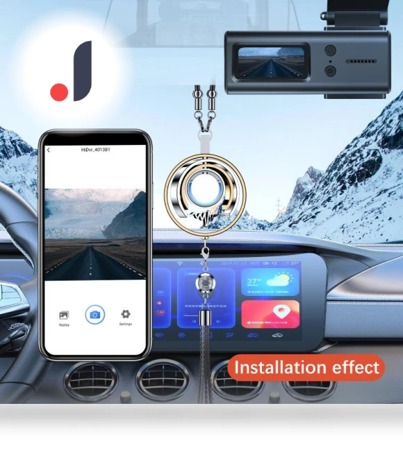 Wi-Fi Car Camera Recorder — Rearview Cameras for Cars, HOME-Auto-001