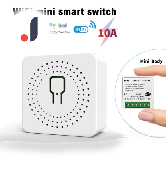 WiFi Smart Switch with Remote Voice Control — Smart Home Modules, Red dress
