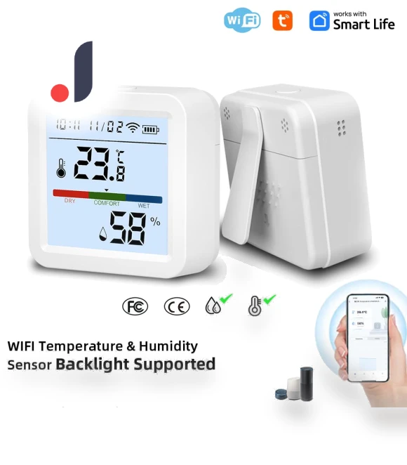 WiFi Thermometer Hygrometer — Home Climate Control, Neoglint