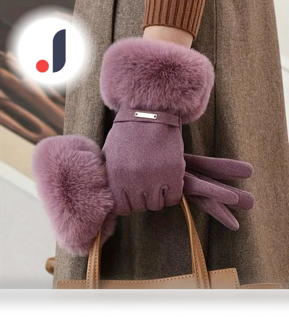 Winter Touchscreen Gloves — Cold Weather Gloves, Lucky Black Cat