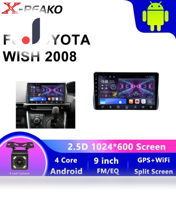Wireless CarPlay Android Car Stereo — Stereo Receivers, Reakosound