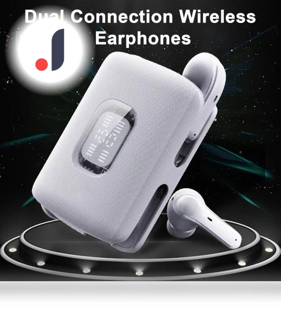 Wireless Earbuds with Touch Control and Noise Cancellation — In-Ear Headphones, Phone Needs