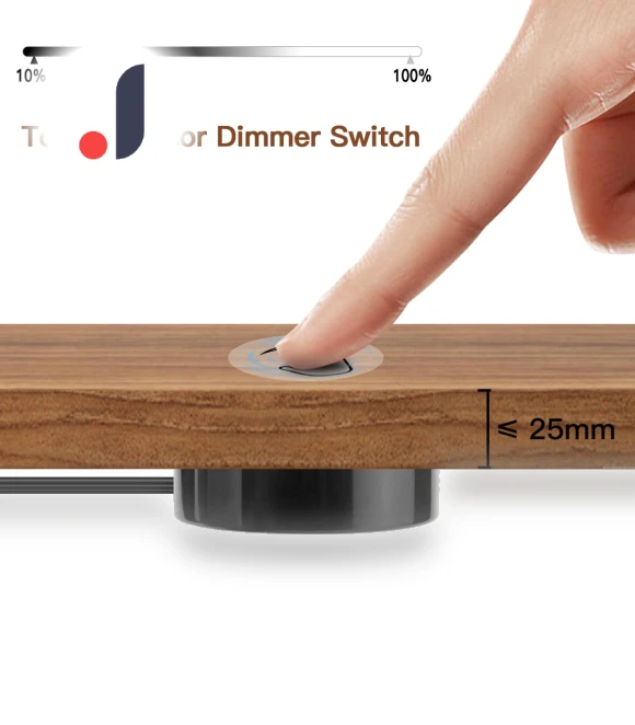 Wooden Touch Switch with Adjustable Brightness — Dimmer Switches, Refreshing Home