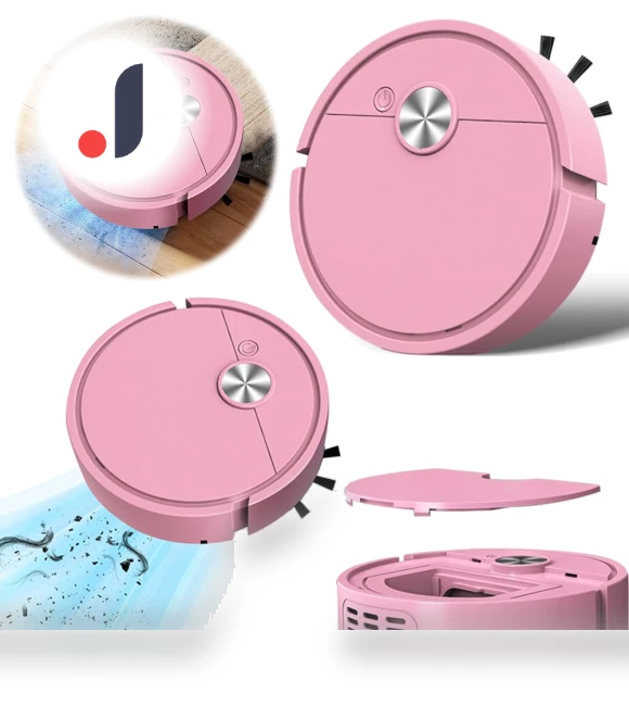 3-in-1 Sweeping Robot with Powerful Suction — Smart Cleaning Robots, Flowers living