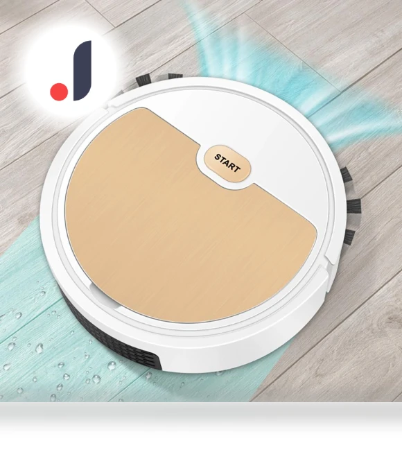 3-in-1 USB Rechargeable Smart Sweeping Robot — Smart Cleaning Robots, Intelligent Living Hall