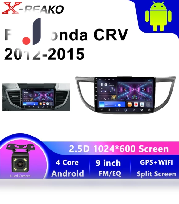 9-inch Carplay 2 Din Android 13 Car Stereo — Stereo Receivers, Reakosound