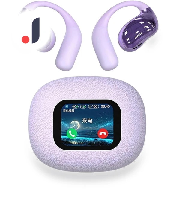 Bluetooth 5.4 Open Ear True Wireless Headphones — In-Ear Headphones, Junmaocun