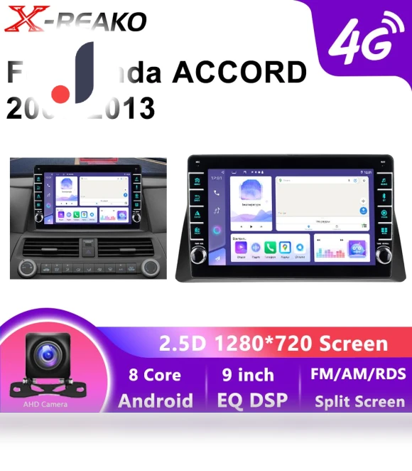 Carplay Wireless Android Auto Navigation GPS 4G Touch Screen — Navigation & GPS Accessories, Reakosound