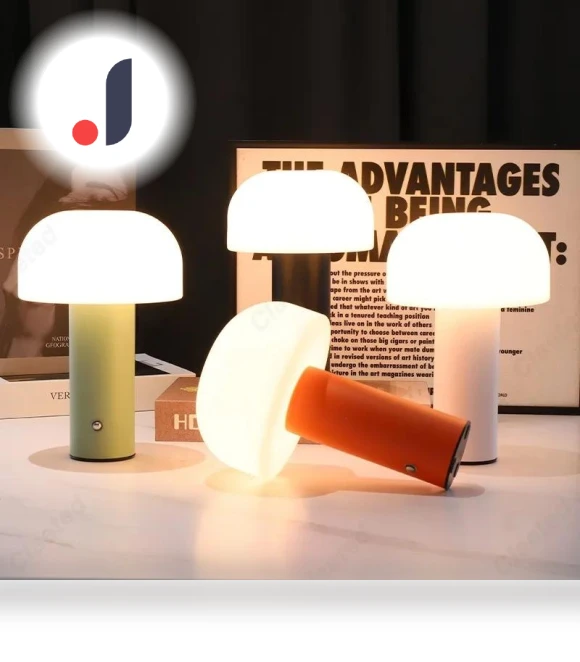Creative LED Mushroom Lamp — Creative Lighting Solutions, Elegant Living House
