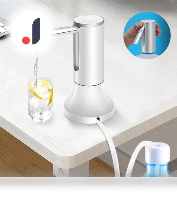 Electric Water Gallon Pump — Hydration Solutions, Elegant Living House