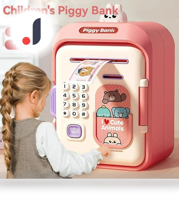 Electronic Piggy Bank — Savings & Piggy Banks, Simple and warm