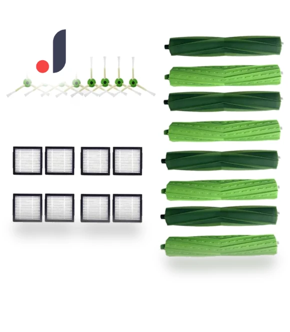 Hepa Filter and Side Brush Roll for Robot Vacuum — Parts & Accessories, Lntelligent Living Hall