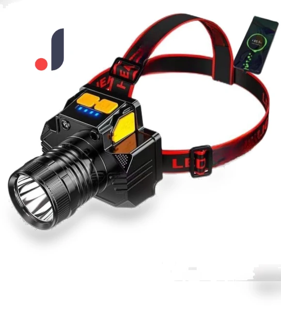 Inductive Headlamp with USB Charging — Flashlights, AI Supermarket