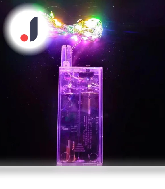 LED Copper Wire Battery Box Holiday Lights — String Lights, AI Supermarket