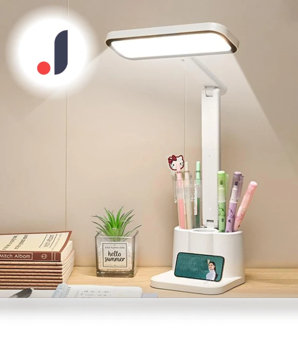 LED Desk Lamp with Touch Night Light — Study & Desk Lighting, Elegant Living House