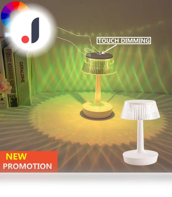 LED Diamond Light Touch Sensor Night Lamp — Creative Lighting Solutions, TOP HOME