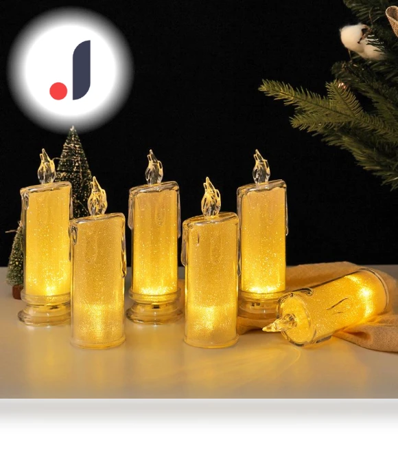 LED Flameless Candle Lamp — Flameless, AI Supermarket