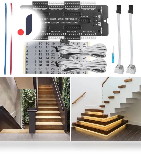 LED Motion Sensor for Indoor Stair Lighting — Garden Illumination, AINYSZIN Automotive Parts