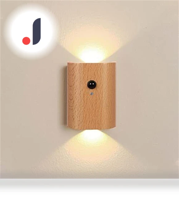 LED Wall Light with Motion Sensor — Garden Illumination, SURTOP