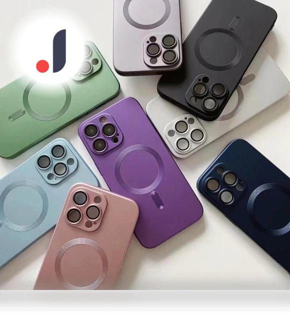 Magnetic Wireless Charger and Soft Case — Phone Accessories, AI Supermarket