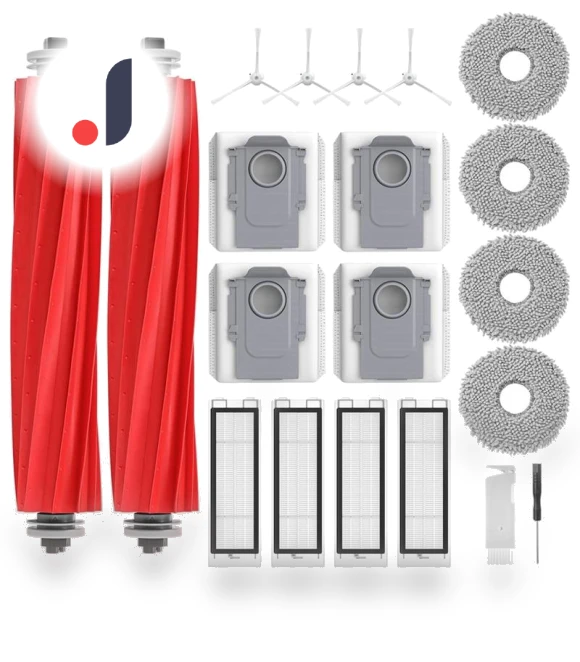 Main Side Brush HEPA Filter Dust Bags — Parts & Accessories, Elegant Living House