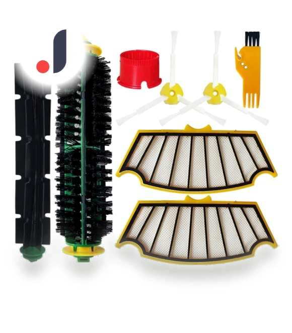 Main Side Brush, HEPA Filter, Front Wheel Kit — Parts & Accessories, Elegant Living House